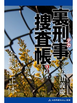 cover image of 裏刑事捜査帳（３）　金髪（ブロンド）の正体